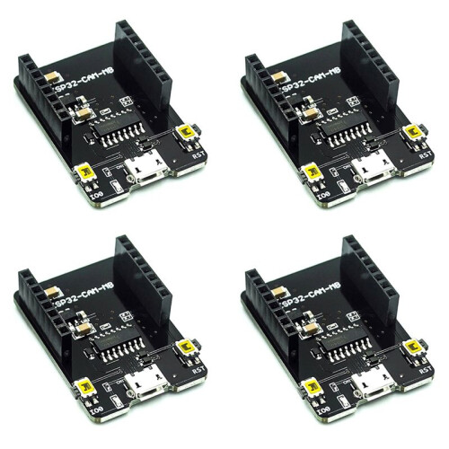 4X Placa de Desarrollo ESP32-CAM Placa Base ESP32-CAM Ideal para Proyectos de IoT