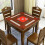 Mahjong Mat Thicken Mute3D Effect Ισχυρή απορρόφηση νερού Εξαιρετικό κέντημα Αντιολισθητικό 5