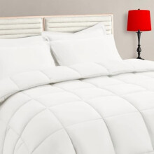 Ivory Queen Comforter Set Reversible 7-Piece