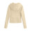 Damen-Herbstmantel, Kapuzenpullover, Langarm-Cardigan, schmal geschnittener, kurzer Freizeitpullover 5