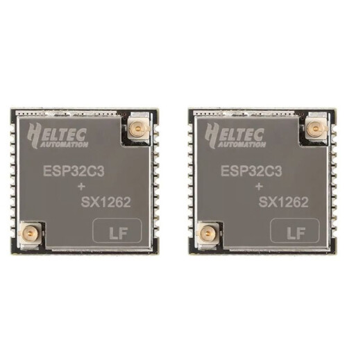 2X H ELTEC AUTOMATION HT-CT62 ESP32C3 SX1262 LoRa Node Module  LoRa LoRaWAN Node WiFi Module 433-510MHz 1