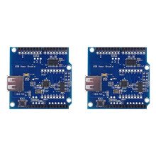 2X USB Host Shield 2.0 para , para un A DK, Compatible con para Placa de Módulo Electrónico DIY para Android A DK