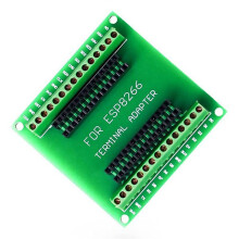 3X Scheda Breakout ESP8266 Scheda di Espansione ESP8266 GPIO 1 In 2 per 38 Pin Scheda di Sviluppo NodeMCU ESP8266 ESP-12E