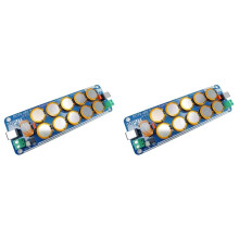 2X 5V-48V 10A Supercapacitor Filter Board Linear Switching Power Supply for Raspberry Pi Headphone Amplifier
