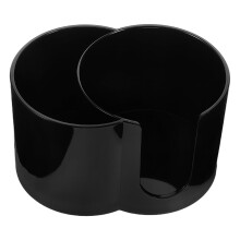 Round Cotton Pad Holder Rounds Container Travel Transparent