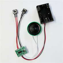 2X 4 Minutes Light-Controll Recording and Sound Module Playback Dry Battery Light-Sensing Recording Once