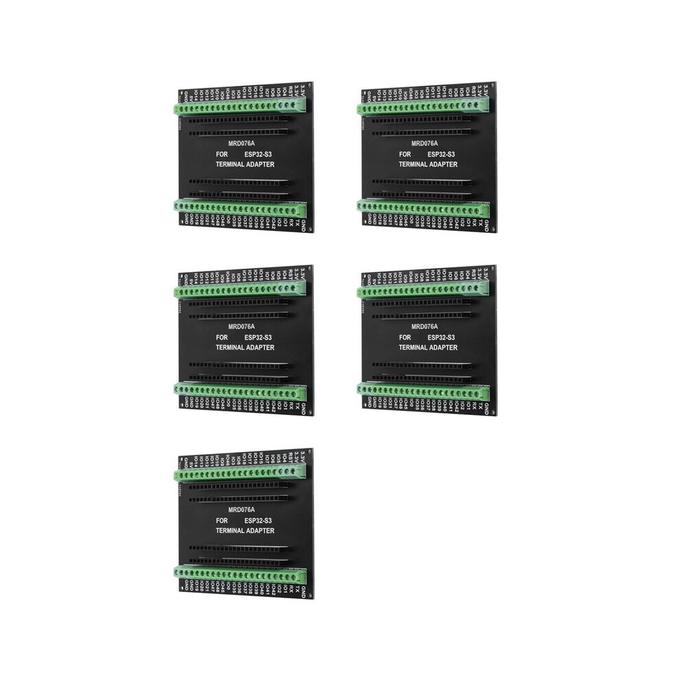5X Esp32-S3 Expansion Board Gpio 1 Into 2 Breakout Board Double-Layers Expansion Board With N8r2/N16r8 B 4711262730753