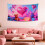 Valentinstag-Herz-Wandteppich, 71 x 45 Zoll, Polyester 4