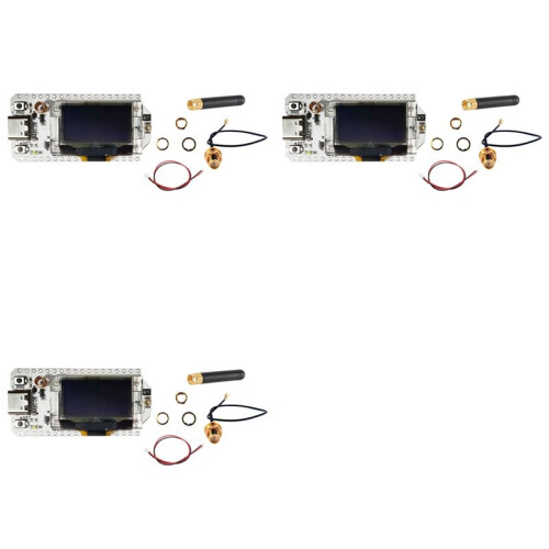 3X LORA32-V3 for  Development Boards SX1262 ESP32-S3 Node WIFI Meshtastic Supported for 433-510Mhz