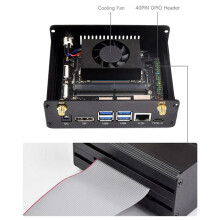 2X for Jetson Orin  NX Aluminum Enclosure Development Boards Portable Camera Stands Metal Case Enclosure