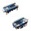2X for Orange Pi Zero 2 W Expansion Board Interface Board 100M Network Port+USB 2.0+Analog Audio and Video Interface 5