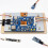 2X ESP32-S3 7 Inch Capacitive Touch Display Development Board with Case Bracket, 5-Point Touch, Supports WiFi 7