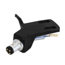 2Piece Turntable Headshell Record Player Needle Stand Replacement Technica Headshell Durable Pointer Cartridges Stylus