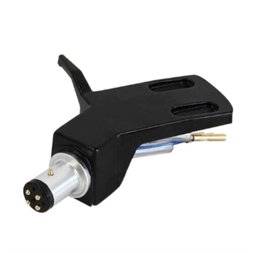 2Piece Turntable Headshell Record Player Needle Stand Replacement Technica Headshell Durable Pointer Cartridges Stylus