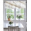Gray Gradient Marble Valance with Gold Stripe 60x18in 7