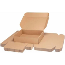 13x10x3" Brown Shipping Boxes (25-Pack), Tab Lock Tuck Top Mailers – Compatible with Small Business & Gift Packaging