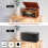 TXEsign Record Player Dust Cover for Victrola Nostalgic Record Players, Turntable Protective Dust Case with Drawstring Strap 8