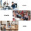 Clear A6 6-ring binder cover notebook 4