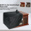 TXEsign Record Player Dust Cover for Victrola Nostalgic Record Players, Turntable Protective Dust Case with Drawstring Strap 5