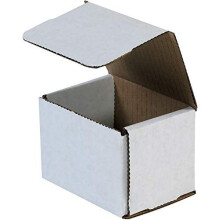 BM433 4"L x 3"W x 3"H, White (Pack of 50)
