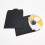 Bustine protettive trasparenti per CD, nere, 50 pezzi 8