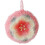Rosa blomsteroppvaskhåndkle – akrylpolyester, 13x13 cm 3