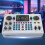 C100pro Dual Channel Multi-Function External Live Sound Card Anchor Game Karaoke for PC Streaming Media Game  B 6