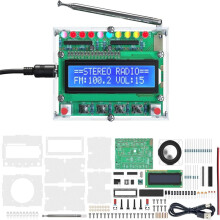 Zestaw Radia FM, Projekty Lutowania DIY, Radio do Nauki i Nauczania Przedmiotów Ścisłych, Idealny Prezent dla Rodziny i Przyjaciół