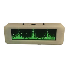 Pantalla OLED de 3,12 Pulgadas con Espectro Musical, Vehículo Controlado por Voz, Profesional, Alta Fidelidad, Color Verde.