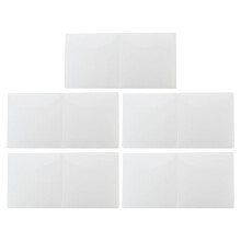 OUNONA 5 Pcs Windshield Sign Holder Ez Pass Sticker Stickers Veneer Edge Seal Strips Cabinet Transparent