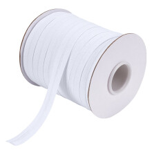 71 Yards Double Fold Bias Tape for Sewing 5/8 inch White Polyester Binding Tape for Sewing Seaming Binding Hemming Piping Quilting DIY Craft