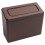 Car Trash Can Car Accessories Large Capacity Small Garbage Can - Brown 1