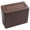 Car Trash Can Car Accessories Large Capacity Small Garbage Can - Brown 2