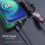 KM28 Wireless Bluetooth 5.0 FM Transmitter with QC3.0 2