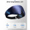 3D Wireless Bluetooth Sleep Mask Headphones Expanded Design for Side Sleepers 100% Light Blocking 4