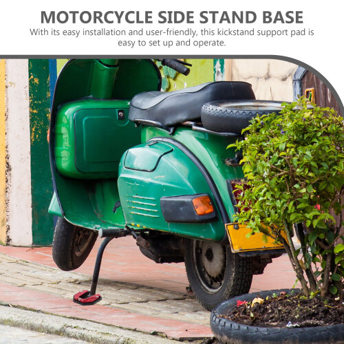 Motorcycle side stand base puck 1 piece 2