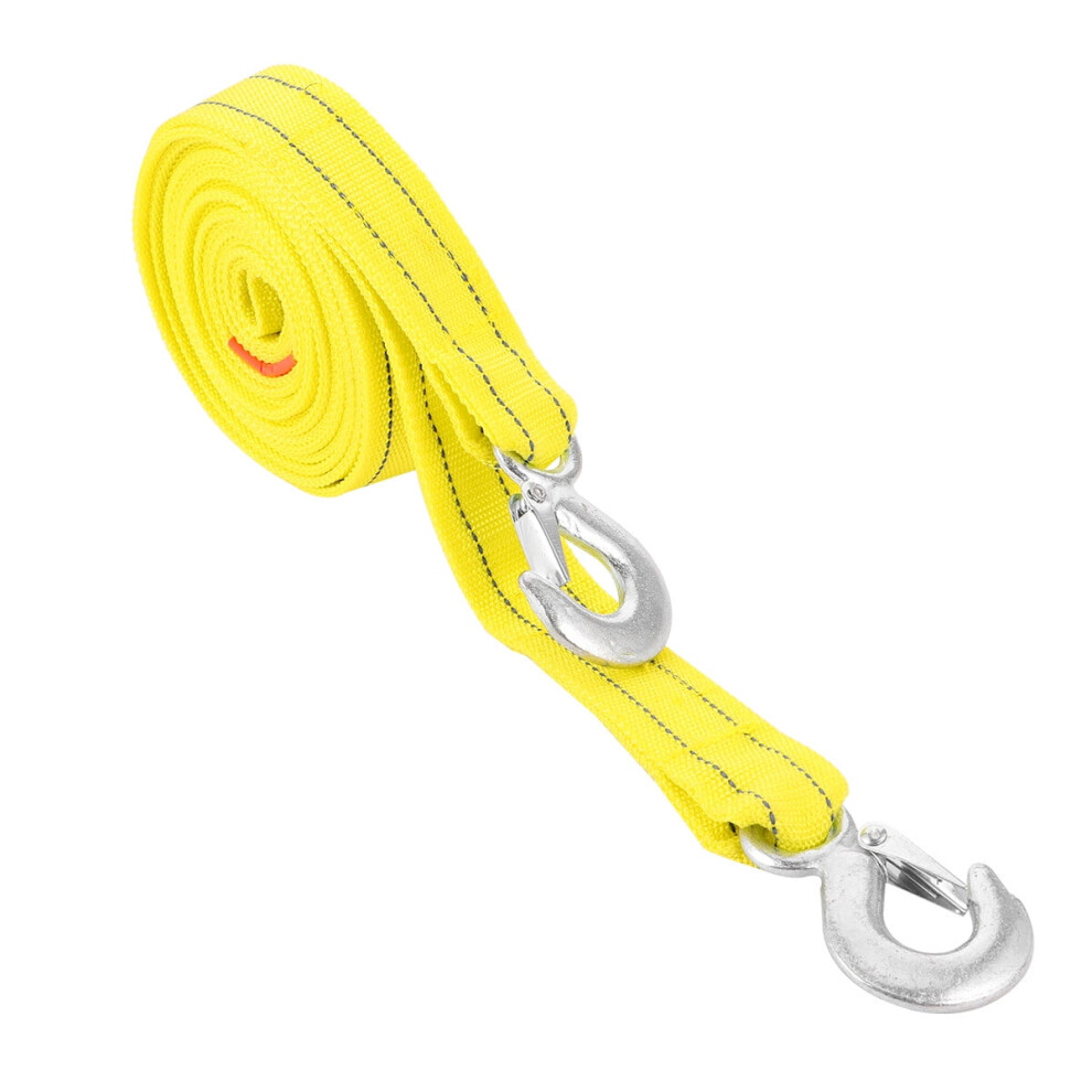 Worgeous Towing Rope Heavy Duty 1Pack 196.50X1.57x0.20in Yellow 9426043835576