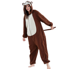 Stylish Family Matching Monkey Print Pajamas Set Cozy Bodysuit For Home Wear And Special Events With Comfortable Design