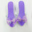 Sapatilhas de Princesa Roxo Claro para Cosplay 7