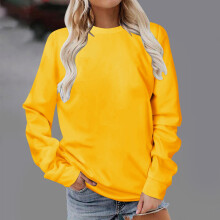 Blusas de tallas grandes para mujer 2023. Camisas casuales de manga larga con estampado, cuello redondo, sudadera, jersey, blusas tipo túnica