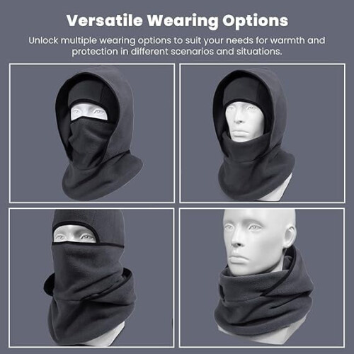 Frostarmor winter cycling mask with neckband 2