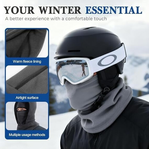 Frostarmor winter cycling mask with neckband 1