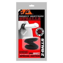 Z-BALLS Zig Zag Cockring/Ballstretcher Plus+ Silicone Special Edition NIGHT