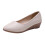 Γυναικεία παπούτσια Micro Wedges με μυτερή μύτη, μονόχρωμα, άνετα, άνετα, με 2