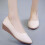 Γυναικεία παπούτσια Micro Wedges με μυτερή μύτη, μονόχρωμα, άνετα, άνετα, πλατφόρμες7(39) 3