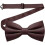 2 Packs Solid Color Pre-tied Bow Tie Adjustable Bowtie for Men 1