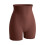 Damshorts med hög midja, enfärgade, 1 par 5