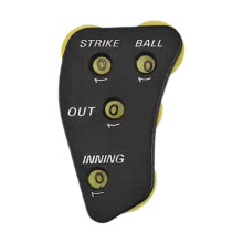 Baseball Umpire 4 Wheel Portable Counter Equipment Easy to Read Softball