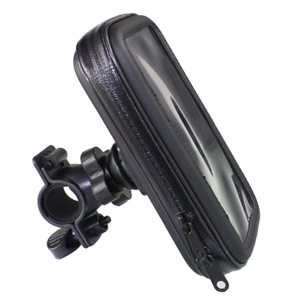 Worgeous Phone Holder Motorcycle Cell Mount Handlebar Bag Smartphone Bike Black 9426043878054