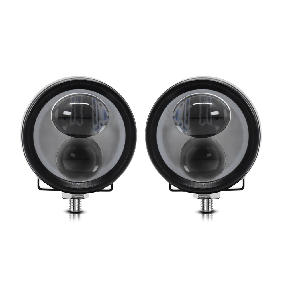 60W 6000Lm Waterproof Round Led Work Bar For Atv/Utv/Suv/Boat Â Compatible With Qisuo, Huiop, Siuke Light 9426043915537